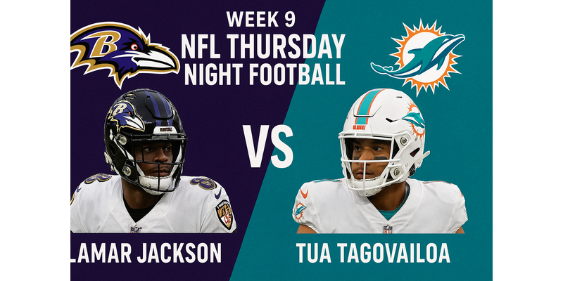 Baltimore Ravens vs Miami Dolphins Week 9 Odds, Predictions & Betting Tips