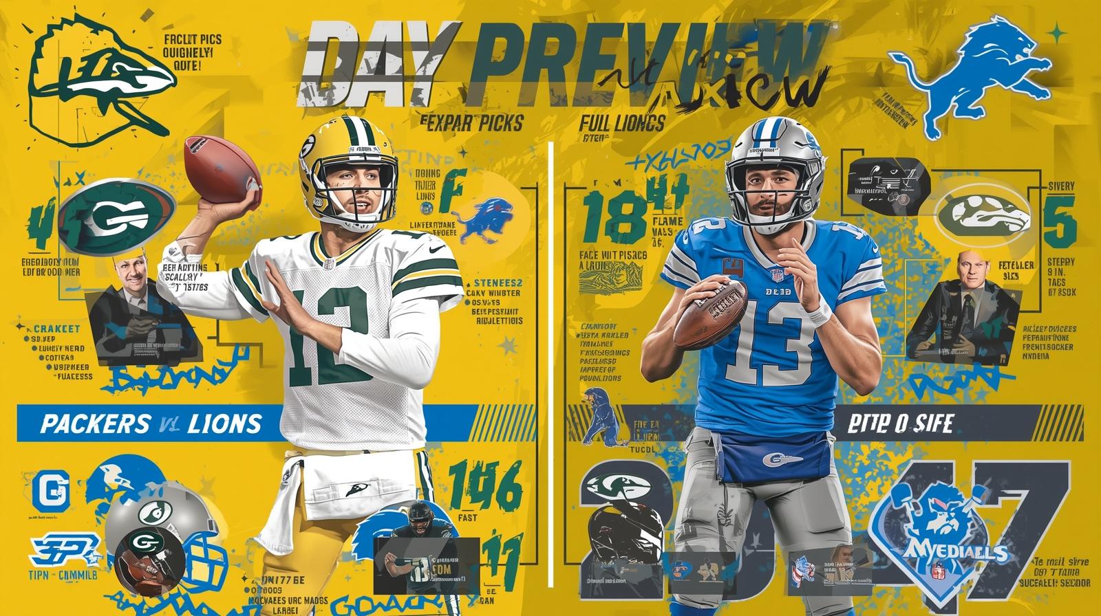 Packers vs. Lions Thanksgiving Preview | Expert Picks, QB Matchup, Injuries & Key Trends